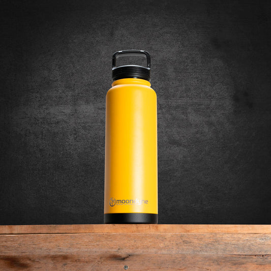 1200ml INSULATED THERMAL BOTTLE - YELLOW
