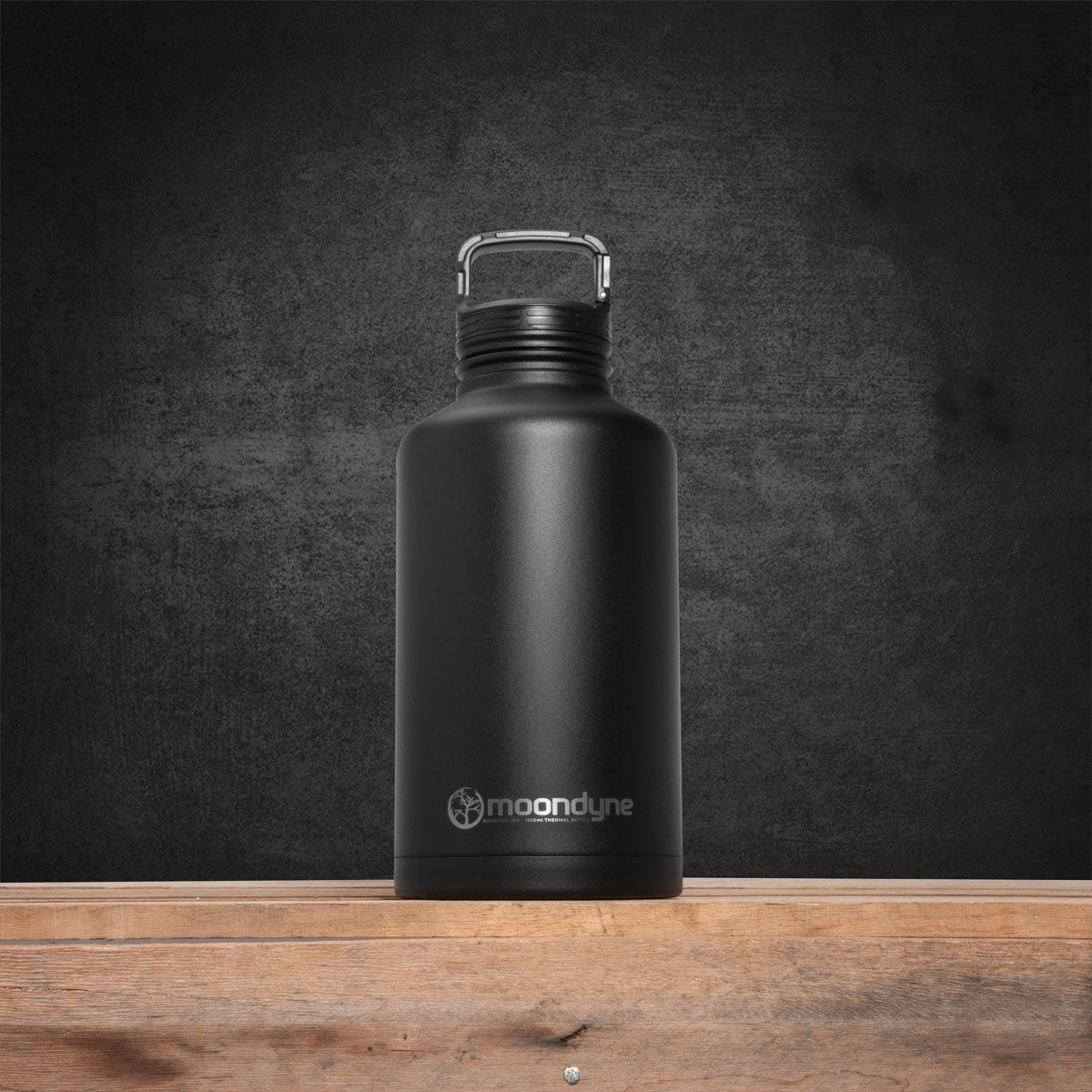 1950ml INSULATED BOTTLE - BLACK